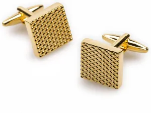Marseille Gold Cufflinks Rhodium Plating - Cuff Links Mens - Tuxedo Buttons & Accessories