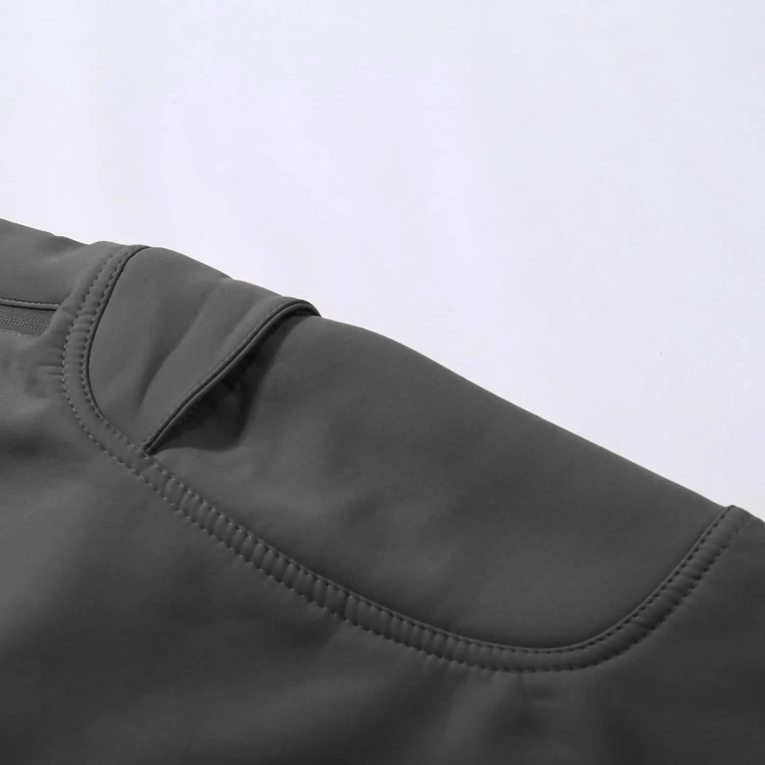 Men's Casual Pants Outdoor Loose Fit Comfortable Softshell Work Pants for Hiking Travel and Daily Wear