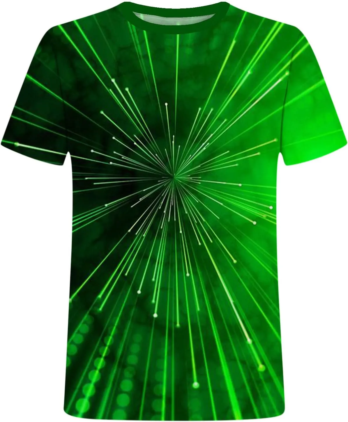 Mens Fashion 3D Print T-Shirts 2023 Casual Summer Tops Funny Graphics Pattern Crewneck Short Sleeve Tees for Men