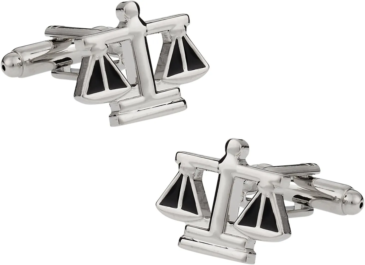 Men's Legal Cuff Links Scales of Justice Attorney Judge Lawyer Cufflinks with Travel Presentation Gift Box Groom Groomsmen Wedding Party Man