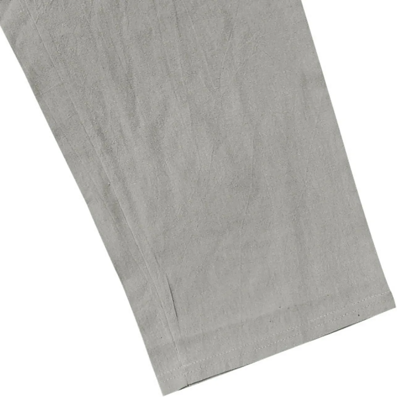 Men's Linen Cotton Pants Casual Lightweight Elastic Waist Summer Trousers