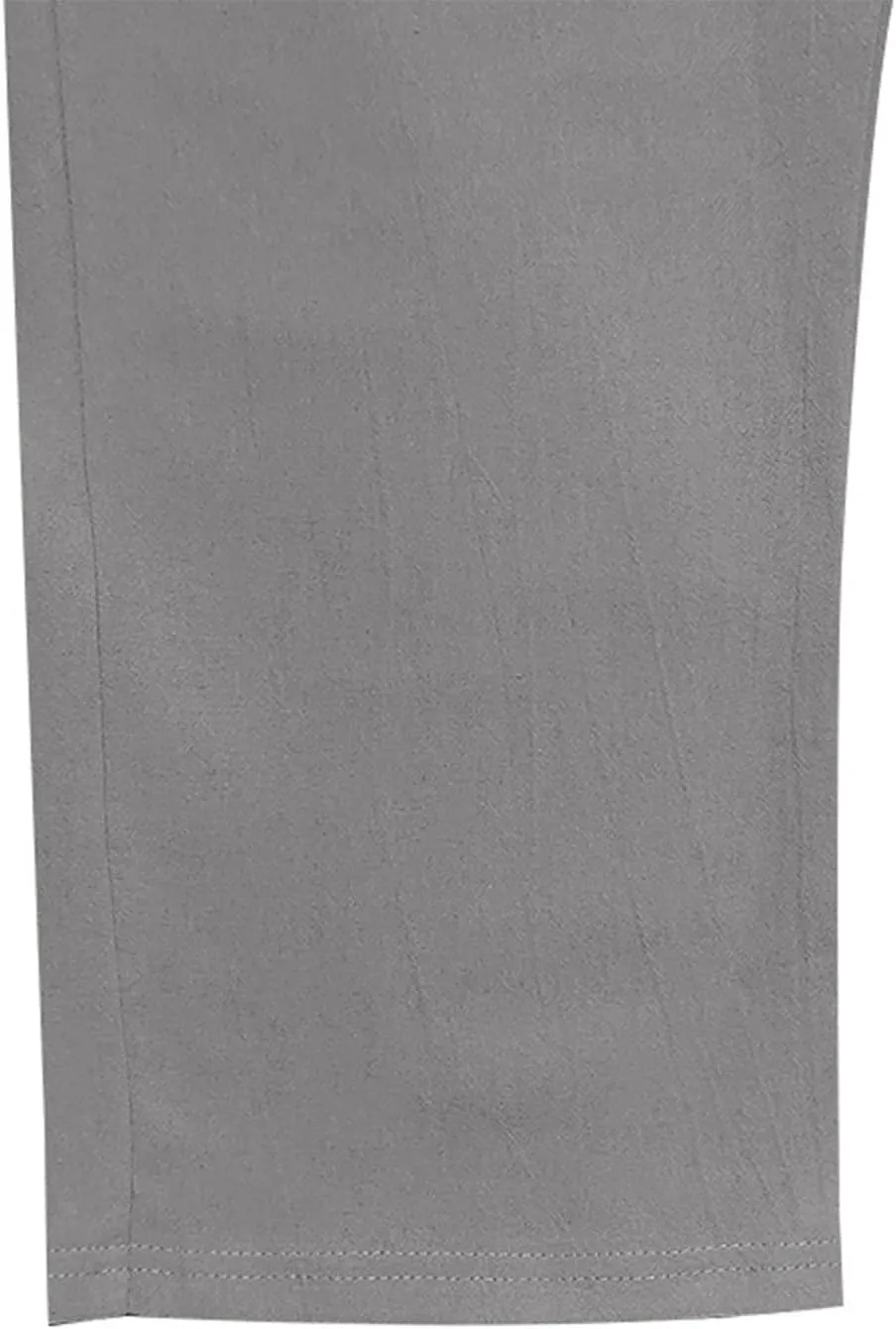 Men's Linen Pants Casual Lightweight Drawstring Loose Beach Yoga Trousers with Pockets