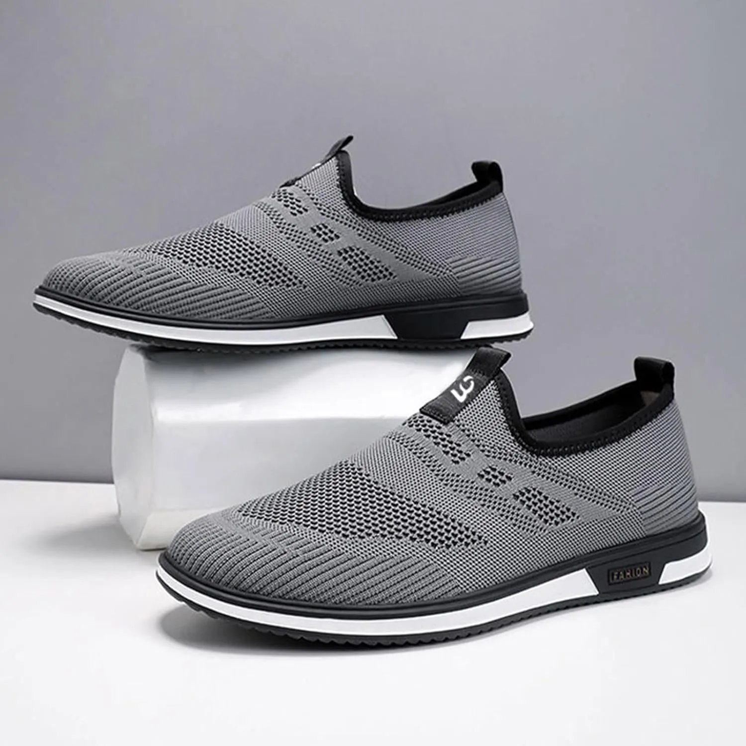 Men's Shoes Mens Tennis Shoes Tennis Shoe for Men Slip on Shoe for Men Running Trail Mesh Sneaker