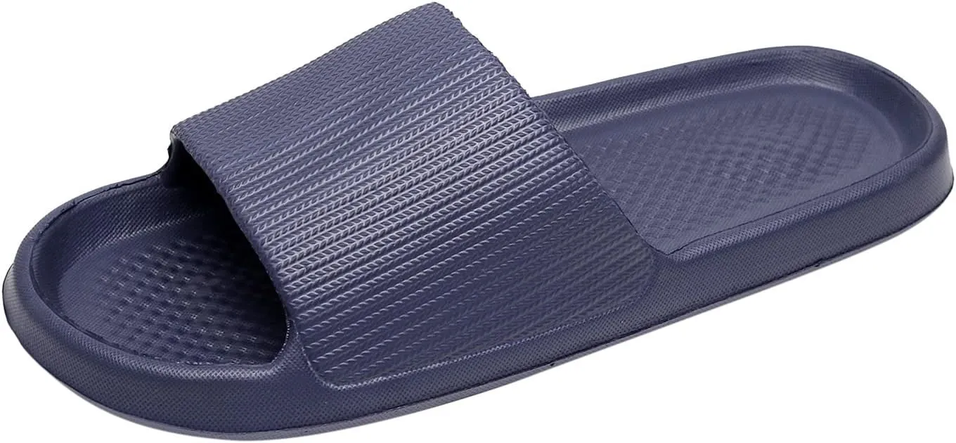 Mens Shower Shoes Slides for Women Bathroom Slippers Men Womens Slides Spa Bathroom Soft Sole Slippers