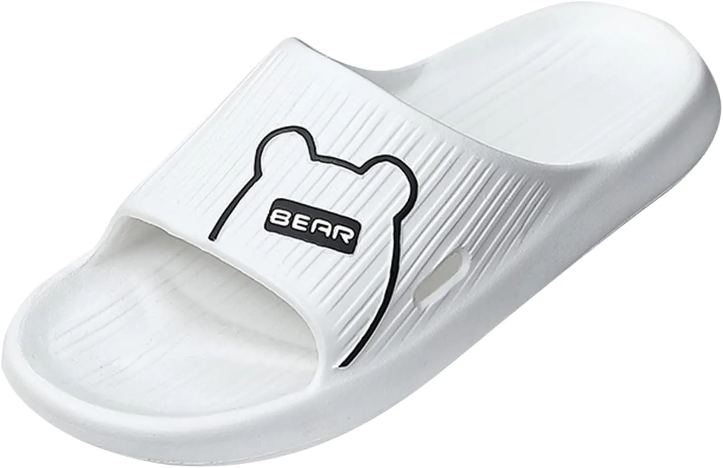Mens Shower Shoes Slides for Women Bathroom Slippers Men Womens Slides Travel Bathroom Soft Sole Slippers
