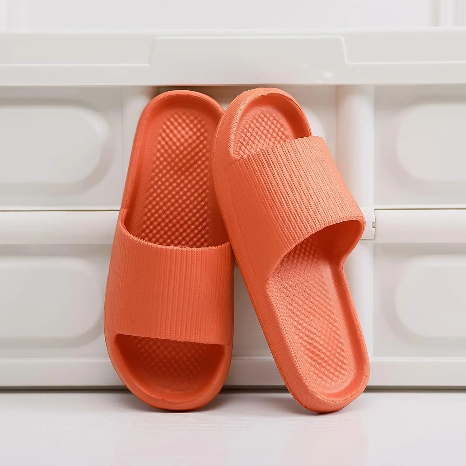 Mens Slides Shower Shoes Women Cloud Slippers for Men Slides for Women Pool Ultimate Comfort Soft Sole Slippers