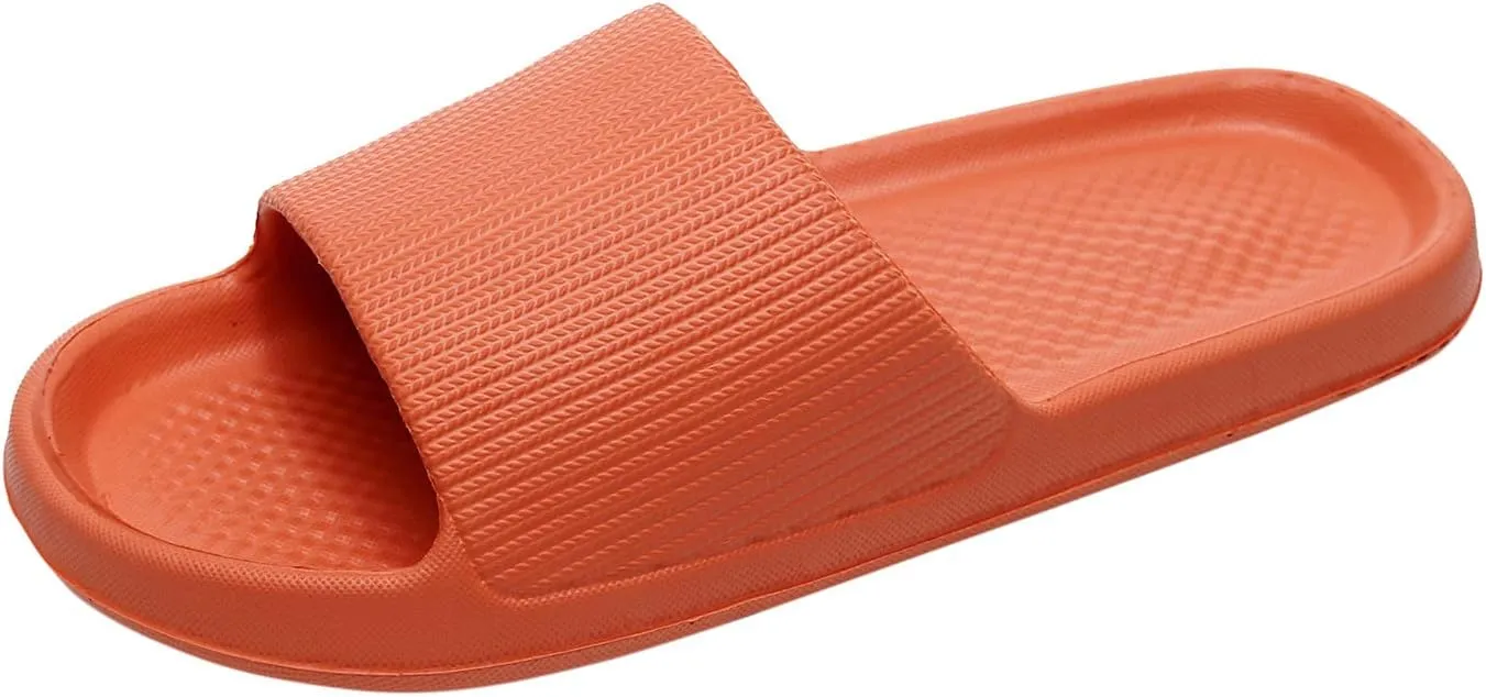 Mens Slides Shower Shoes Women Cloud Slippers for Men Slides for Women Pool Ultimate Comfort Soft Sole Slippers