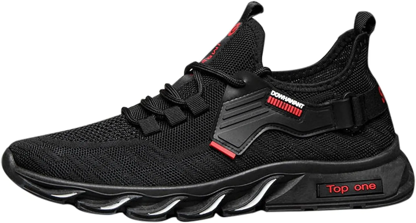 Men's Sneakers Mens Tennis Shoes Walking Shoe for Men Slip on Shoe for Men Sport Mesh Sneaker