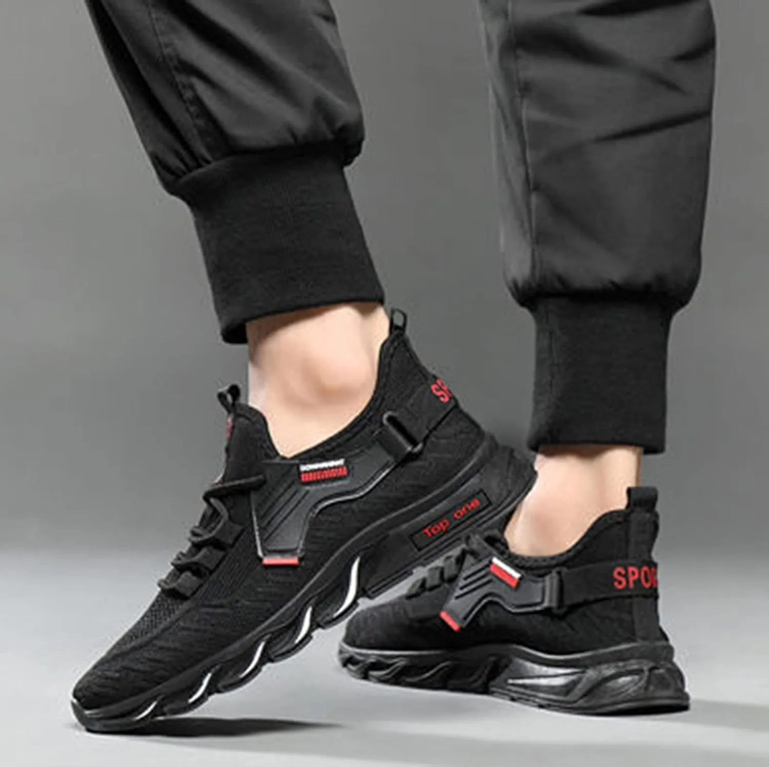Men's Sneakers Mens Tennis Shoes Walking Shoe for Men Slip on Shoe for Men Sport Mesh Sneaker