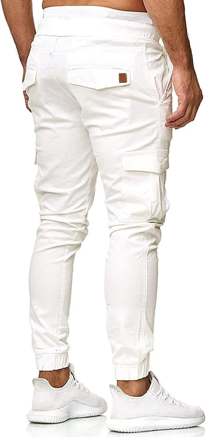 Men's Sports Casual Jogging Trousers Lightweight Hiking Work Pants Outdoor Pant