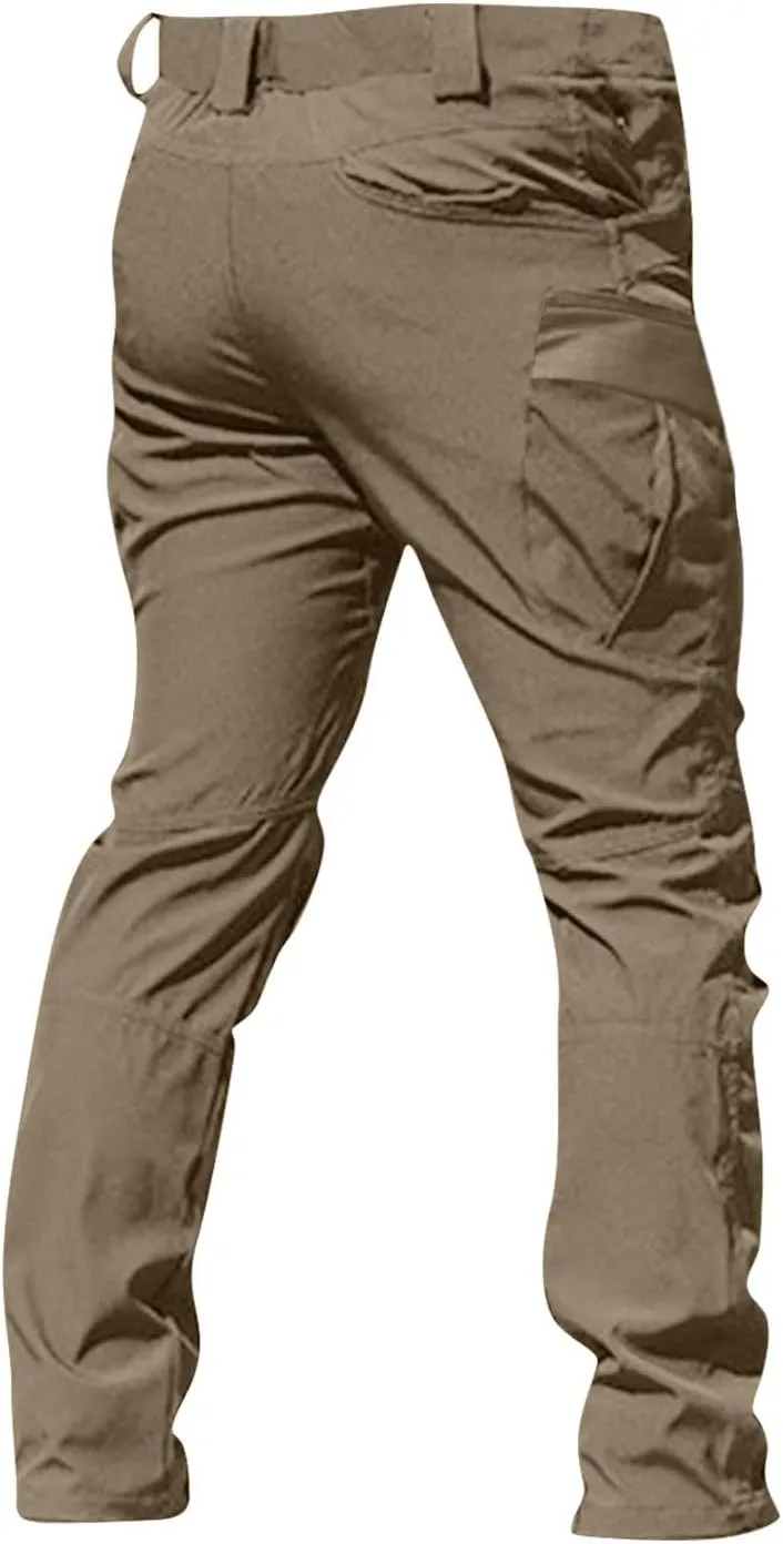 Mens Work Pants Utility Lightweight Relaxed Joggers Fishing Jogging Trousers Outdoor Sweatpant