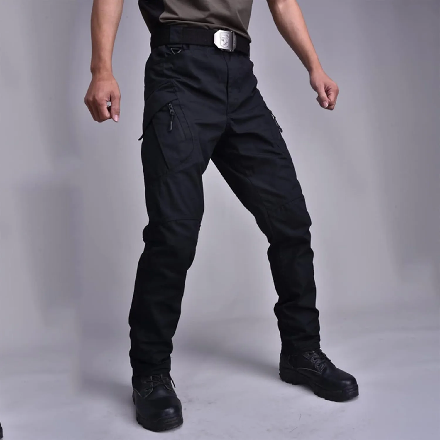 Mens Work Pants Utility Lightweight Relaxed Joggers Fishing Jogging Trousers Outdoor Sweatpant