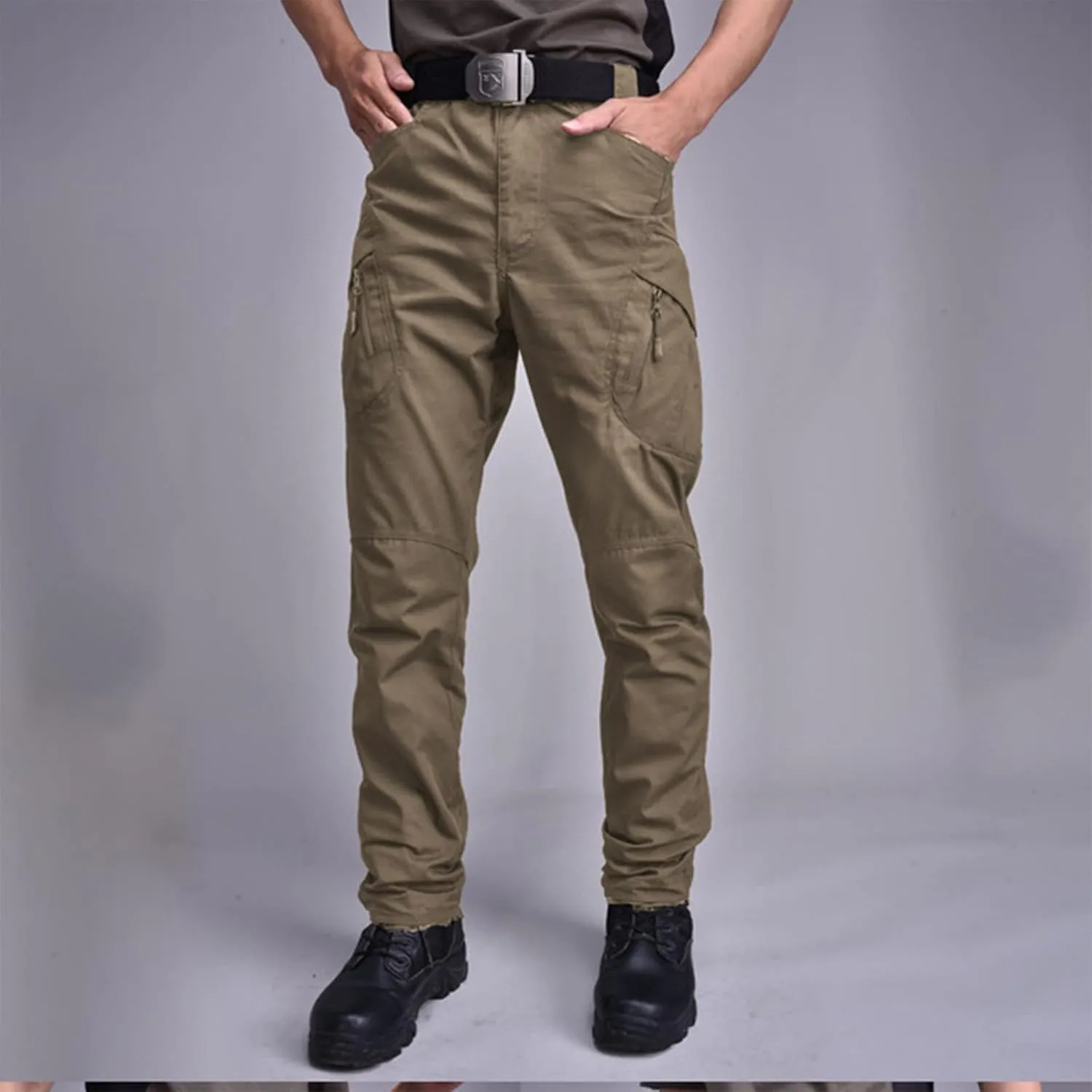 Mens Work Pants Utility Lightweight Relaxed Joggers Fishing Jogging Trousers Outdoor Sweatpant