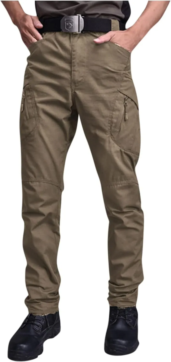 Mens Work Pants Utility Lightweight Relaxed Joggers Fishing Jogging Trousers Outdoor Sweatpant
