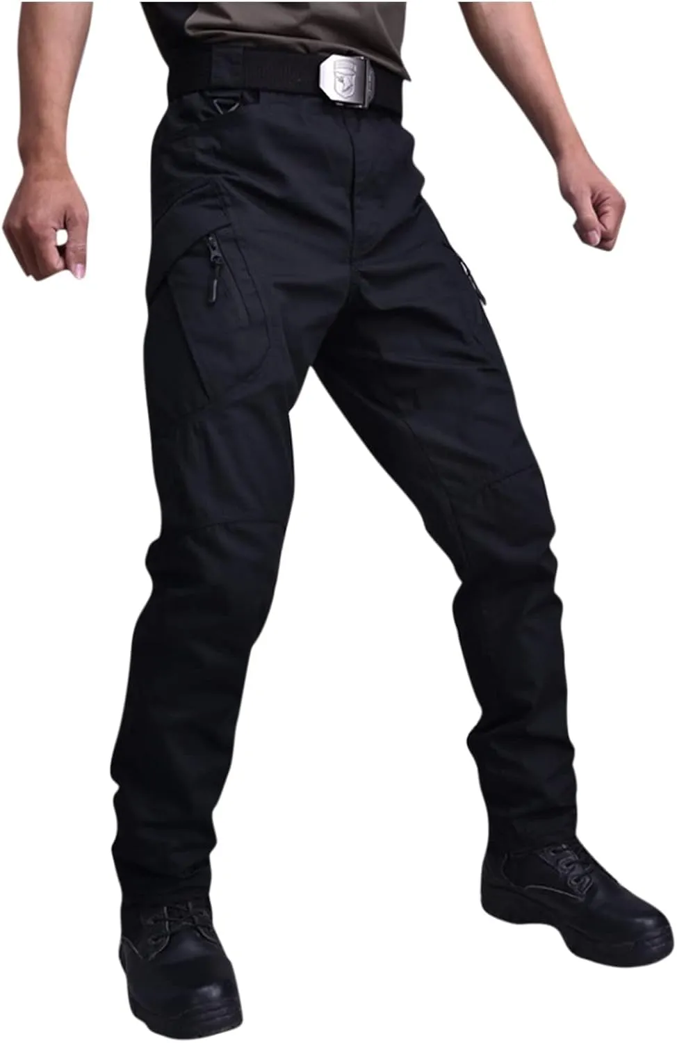 Mens Work Pants Utility Lightweight Relaxed Joggers Fishing Jogging Trousers Outdoor Sweatpant