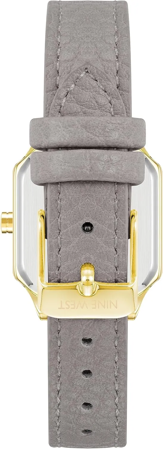 Nine West Women's Logo Charm Accented Strap Watch, NW/2878