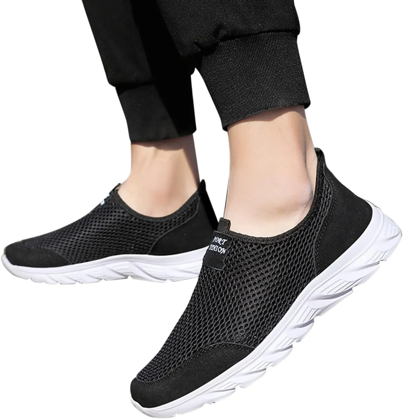 Orthopedic Sneakers for Women Arch Support Mesh Lightweight Breathable Casual Sneakers Comfortable Wide Width Running Shoes
