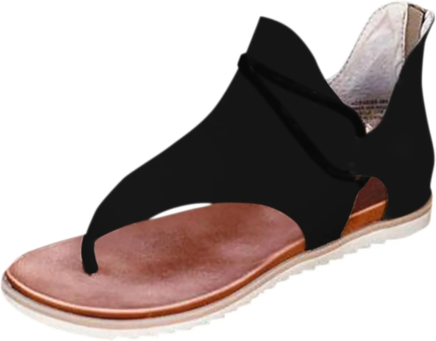 Orthopedic Wedge Sandals For Women Sandals For Women Summer Fashion Print Flat Shoes Retro Flip Gold Sandals For Women