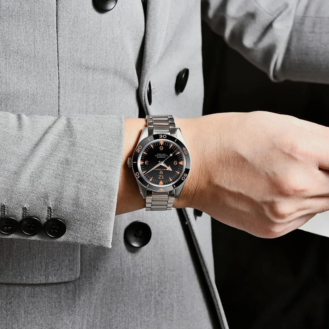 Pagani Design Watches for Men Sapphire Glass Mechanical Watch Diver 200M Waterproof NH35 Movement Stainless Steel Luminous Men's Wrist Watches