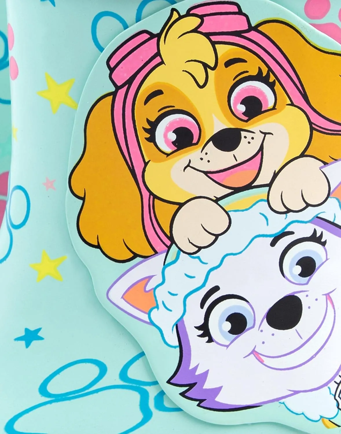 Paw Patrol Girls Wellys | Skye & Everest Follow Your Rainbow Multicoloured Rain Wellington Boots for Kids