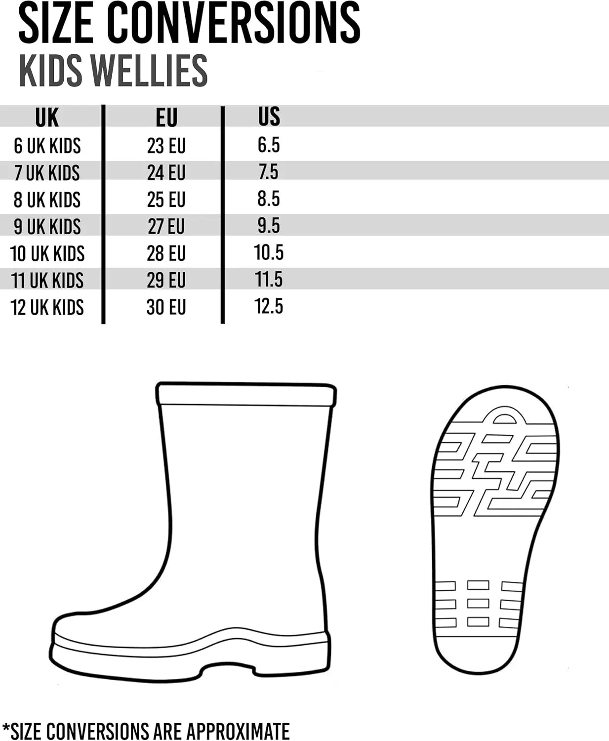 Paw Patrol Girls Wellys | Skye & Everest Follow Your Rainbow Multicoloured Rain Wellington Boots for Kids