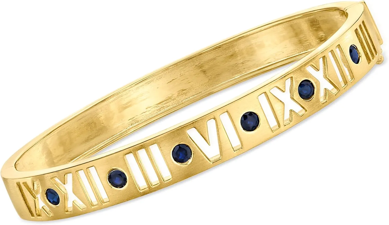 Ross-Simons "West End Stack Of 5 Bangle Bracelets in 2-Tone Sterling Silver