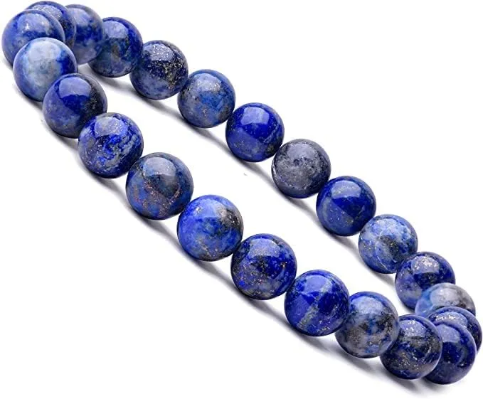 Selenite Crystal Beaded Bracelet for Men & Women  8mm Natural Gemstone Stretch Bracelet  Unisex Healing Energy Bracelet for Stress Relief, Meditation & Yoga  Gift for Christmas & Special Occasions