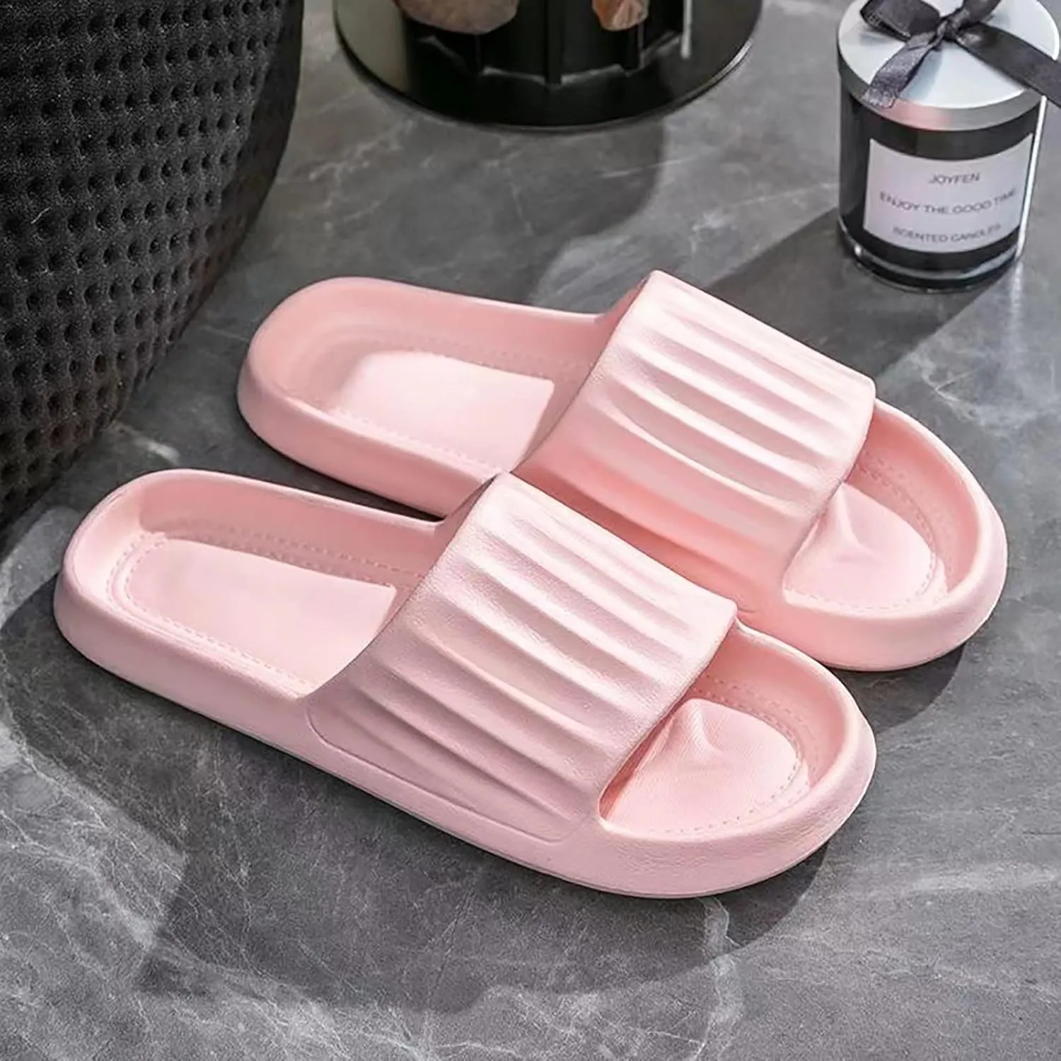 Shower Shoes Shower Shoes for Living Room Pool Beach Spa Public Showers Cushioned Thick Sole Slippers