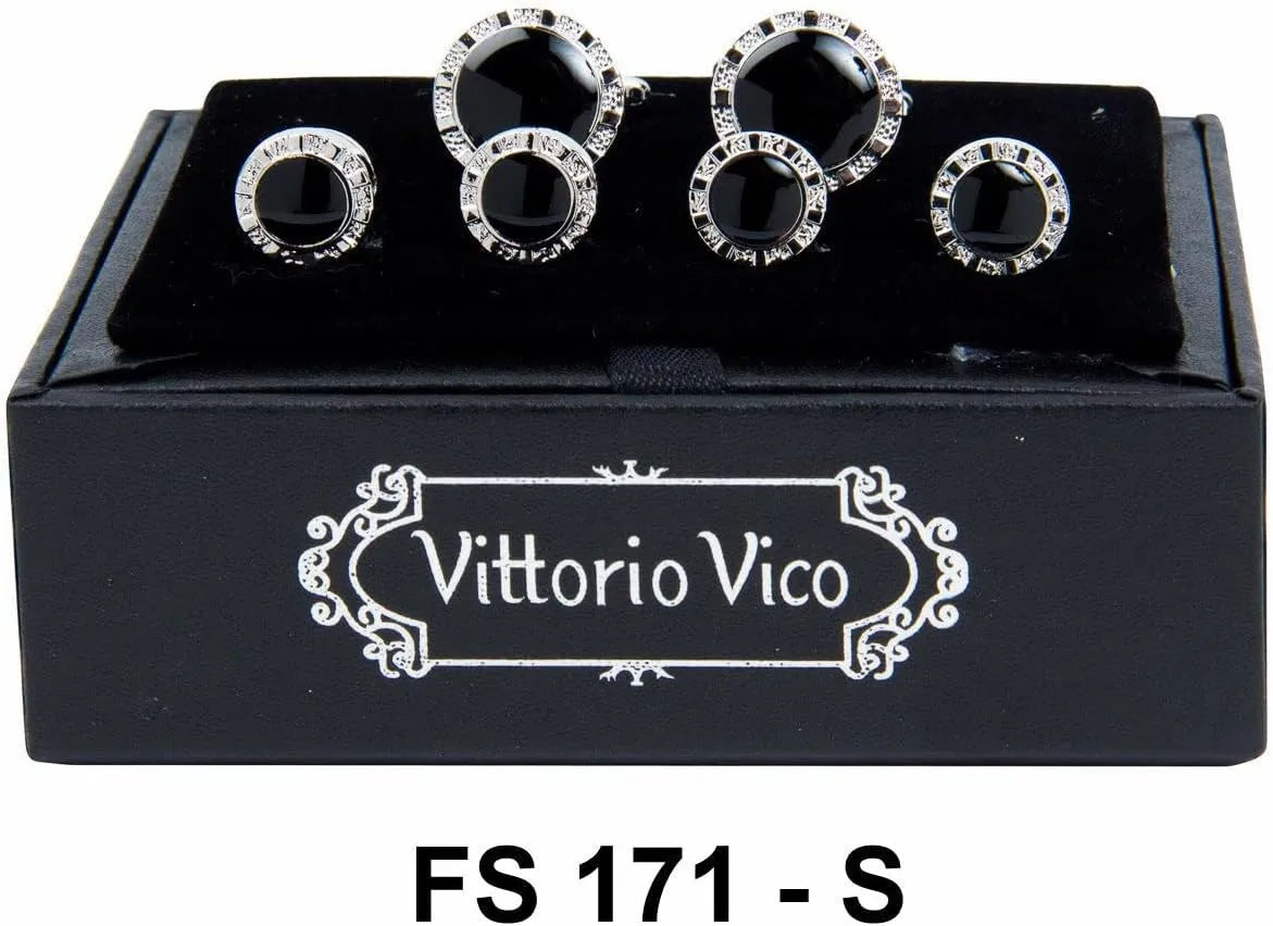 Silver Cufflinks & Stud Sets by Classy Cufflinks