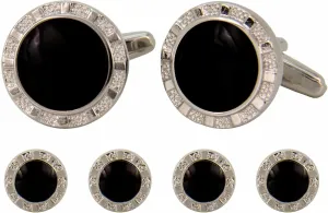 Silver Cufflinks & Stud Sets by Classy Cufflinks