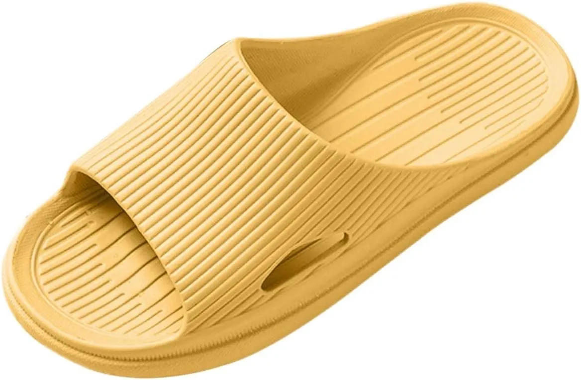 Slides for Men Shower Shoes Women Mens Slippers Womens Slides Soft Sole Quick Drying Comfortable Slippers
