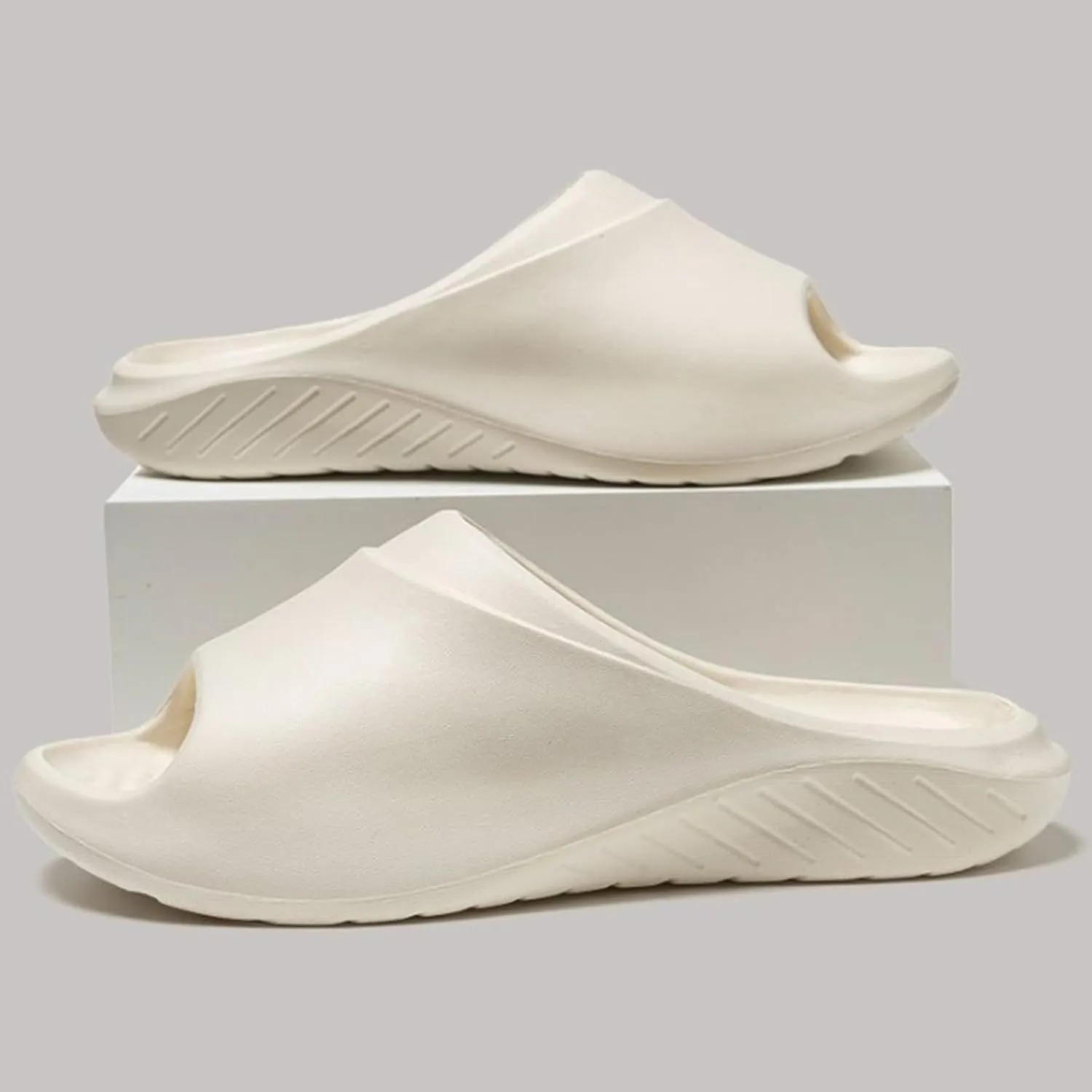 Slides for Men Shower Shoes Women Mens Slippers Womens Slides Soft Sole Quick Drying Comfortable Slippers