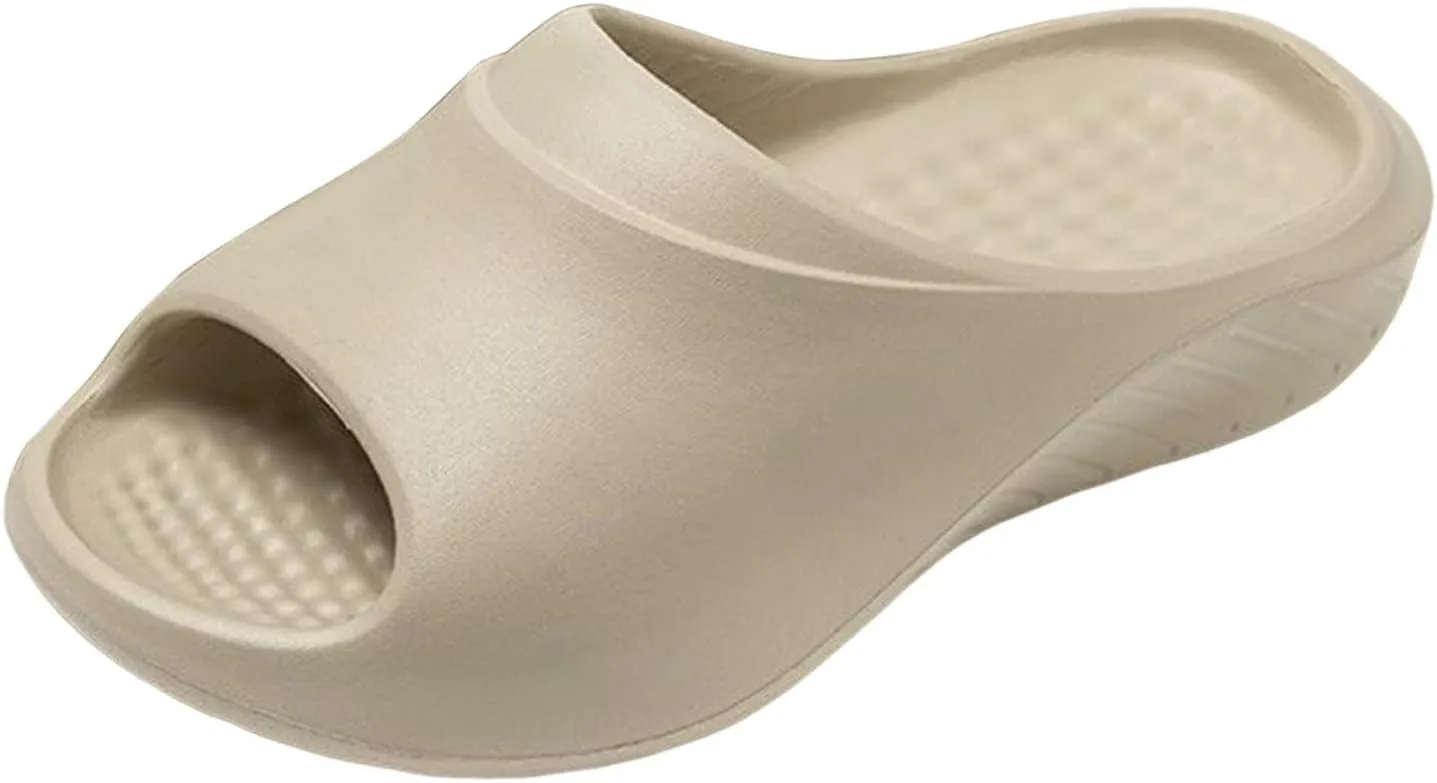 Slides for Men Shower Shoes Women Mens Slippers Womens Slides Soft Sole Quick Drying Comfortable Slippers