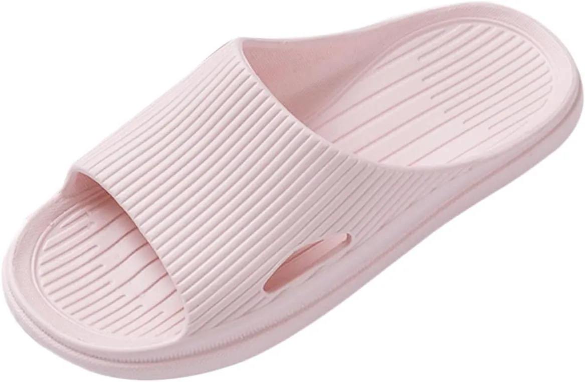 Slides for Men Shower Shoes Women Mens Slippers Womens Slides Soft Sole Quick Drying Comfortable Slippers