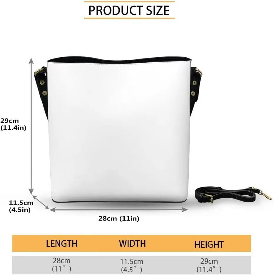 St.Patrick's Day Purse and Wallet for Women, Leather Crossbody Bucket Tote Bag with Wristlet Wallet