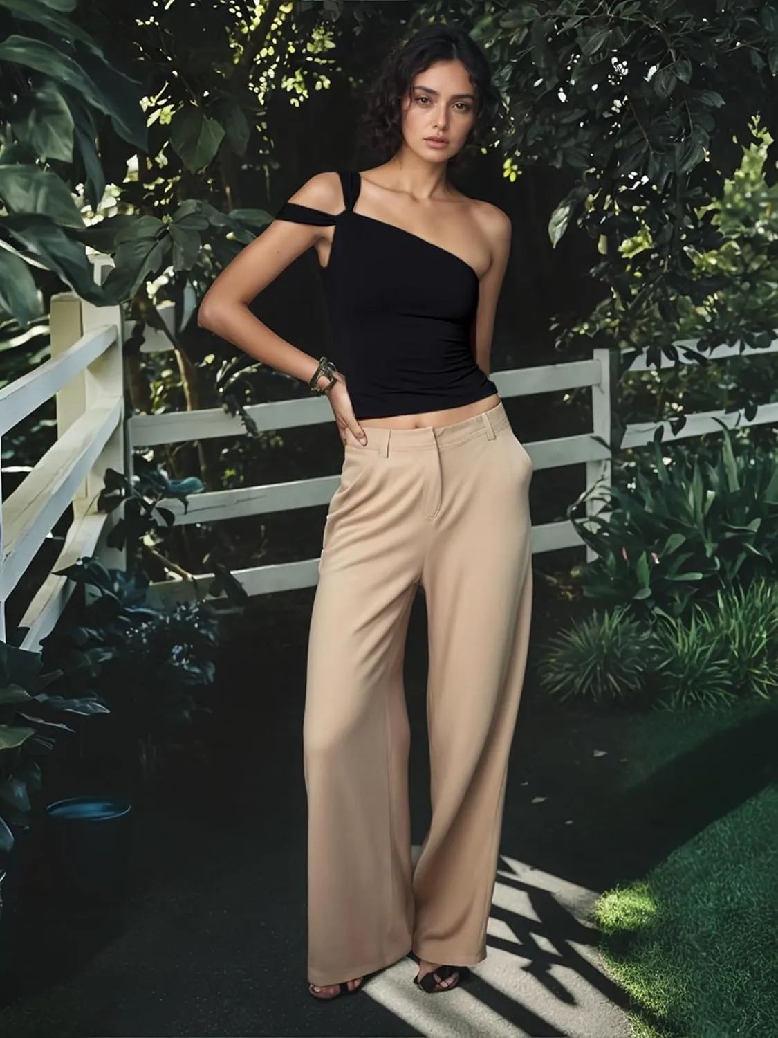Summer One Shoulder Top for Women Going Out Asymmetric Y2k Strapless Tube Top Party Trendy Sleeveless Tops