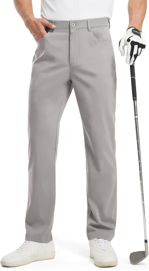 TBMPOY Men's Golf Pants Classic Fit Dress Work Pants Lightweight Comfortable Business Casual Pants with 5 Pockets