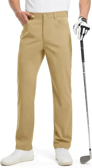 TBMPOY Men's Golf Pants Classic Fit Dress Work Pants Lightweight Comfortable Business Casual Pants with 5 Pockets