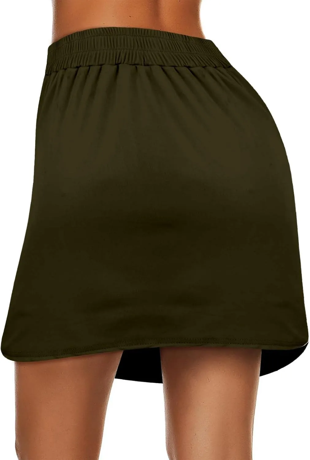 Tennis Skirts for Women Short Athletic Drawstring Skorts Built in Shorts with Pockets Womens Yoga Sport Golf Skirt