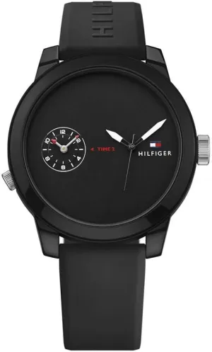 Tommy Hilfiger Men's 1791326 Analog Display Quartz Black Watch