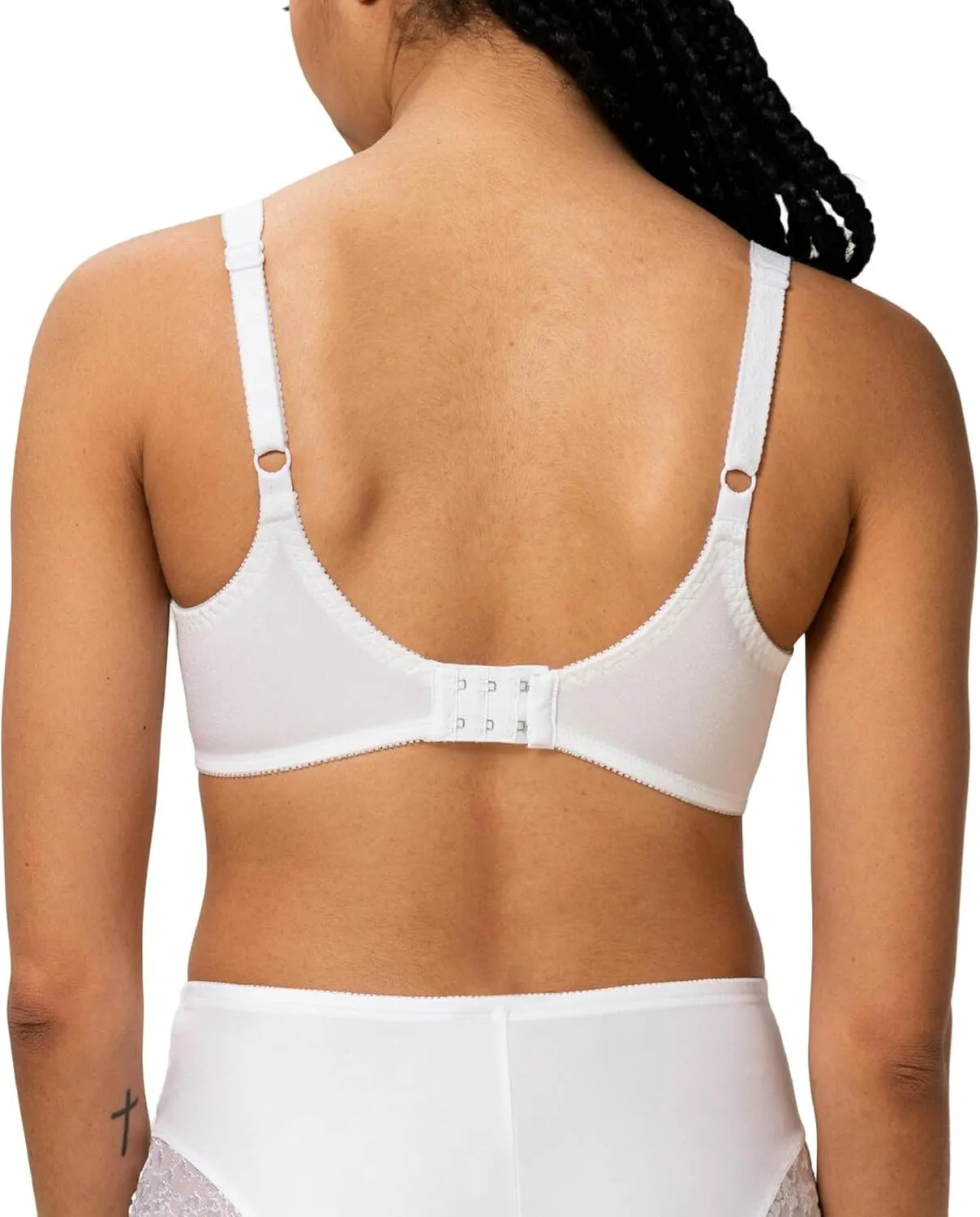 Triumph Ladyform Soft W Minimizing Bra for Women - Soft Full-Coverage Underwire Bra with All-Day Comfort - Sizes C-DDD