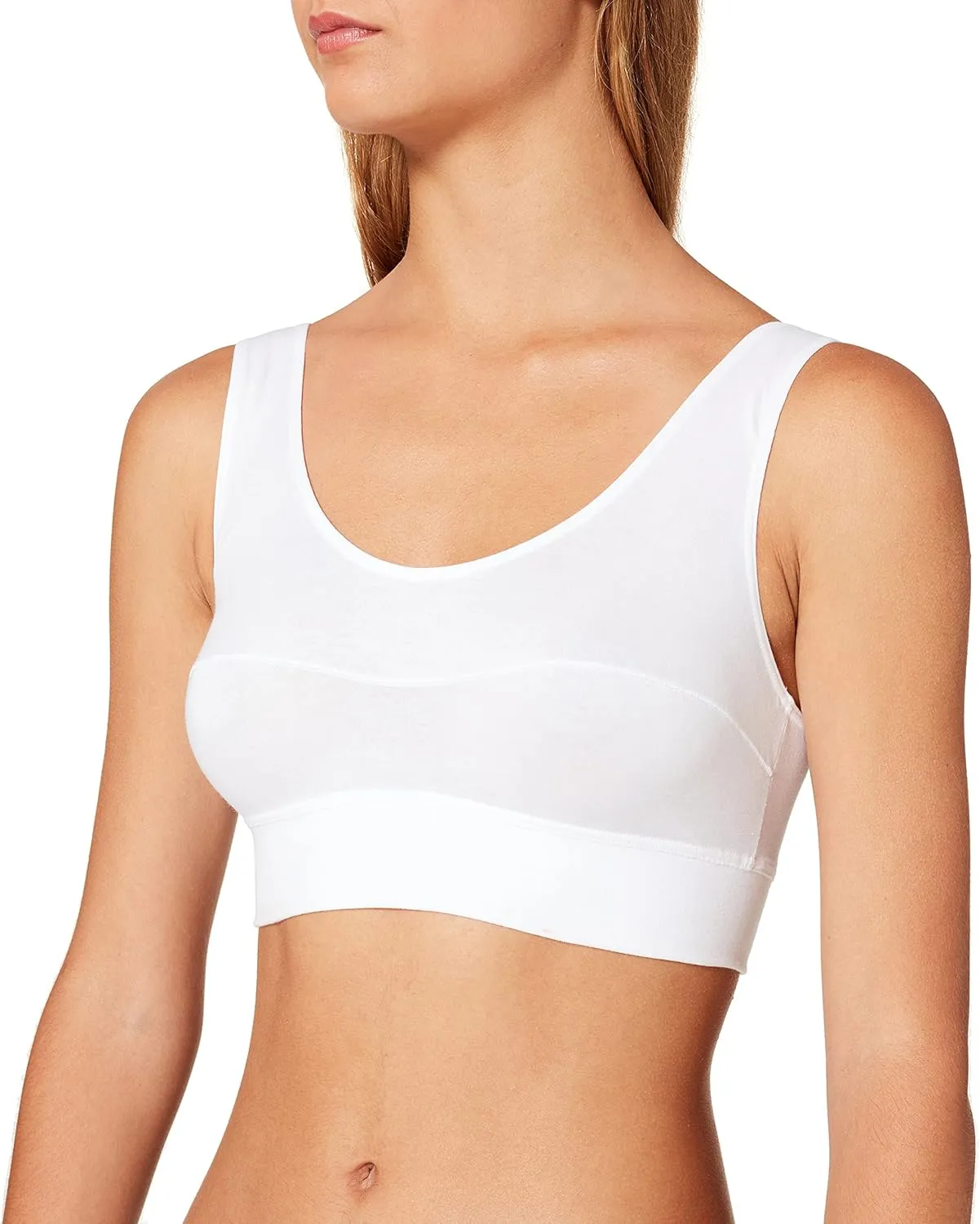 Women's Elastic Bustier with Wide Soft Waistband