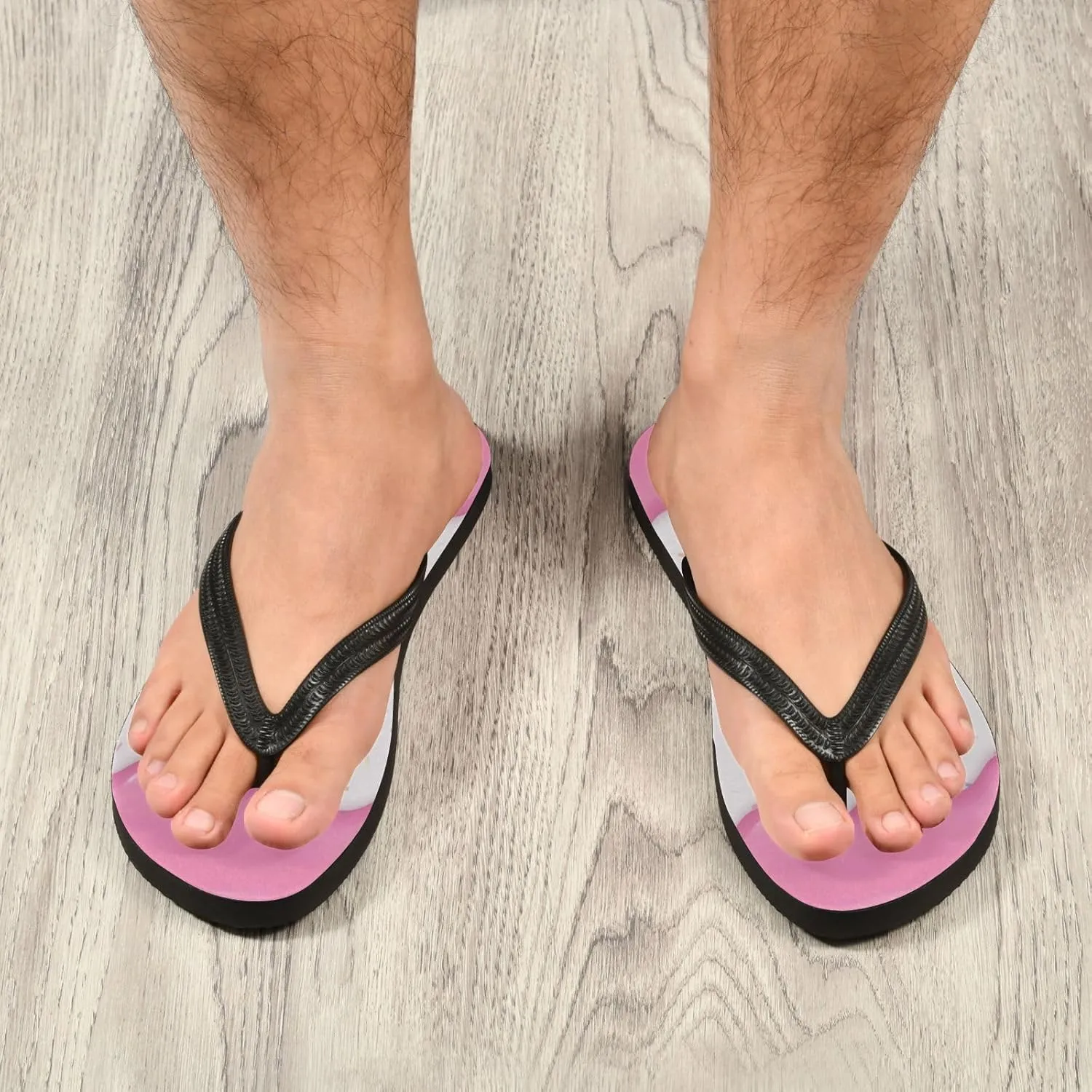 Womens Flip Flops Pink Pastel Sugar Sprinkles Summer Beach Sandals Casual Thong Slippers Comfortable Shower Slippers Non Slip Water Sandals shoes XXL
