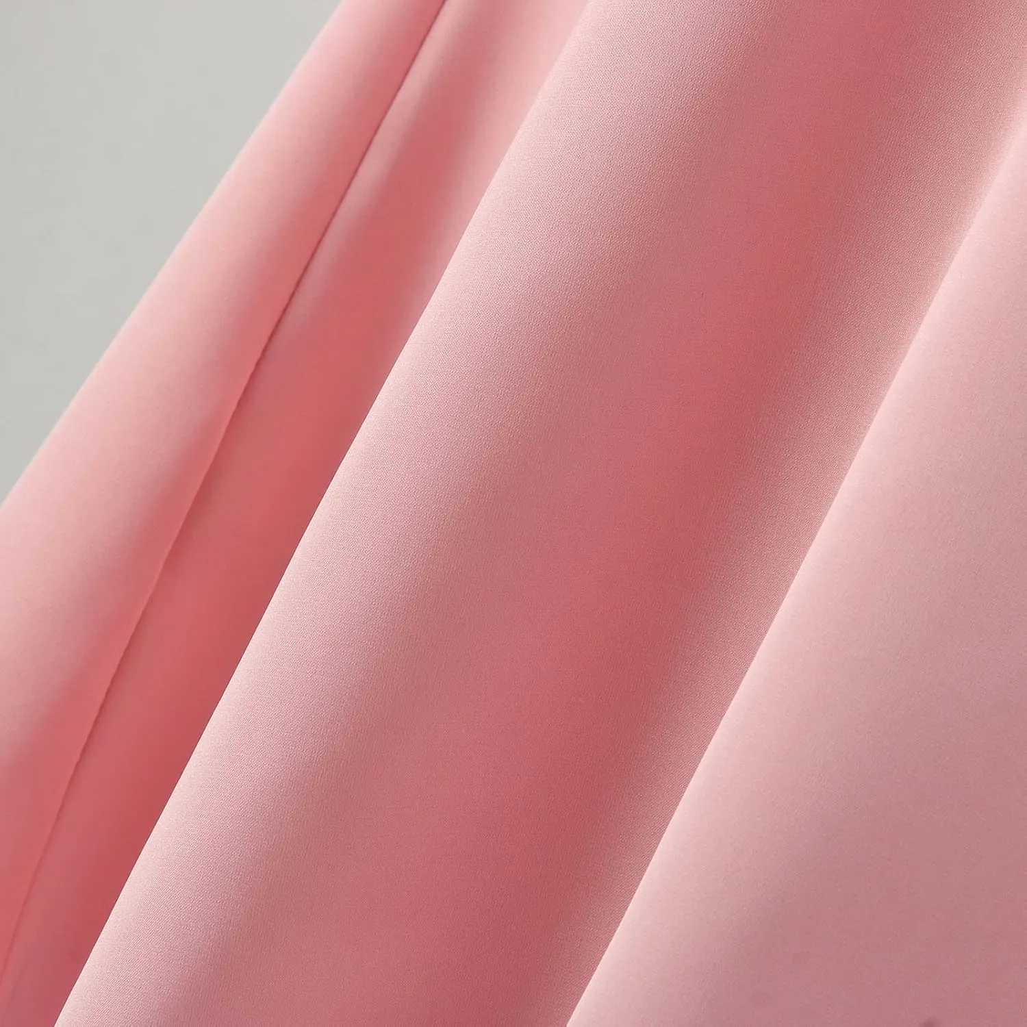 Womens High Waist Midi Skirt Casual Solid Versatile Satin Dress Fashion Elegant Knee Length Skirt Prom Party Skirts