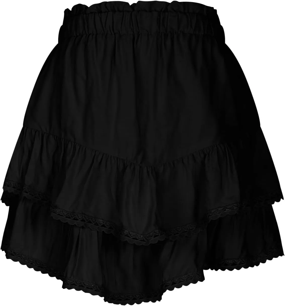 Womens Loose Fit Skorts for Women Mini Little Dressy Mesh Tiered 2025 Fashion Y2K