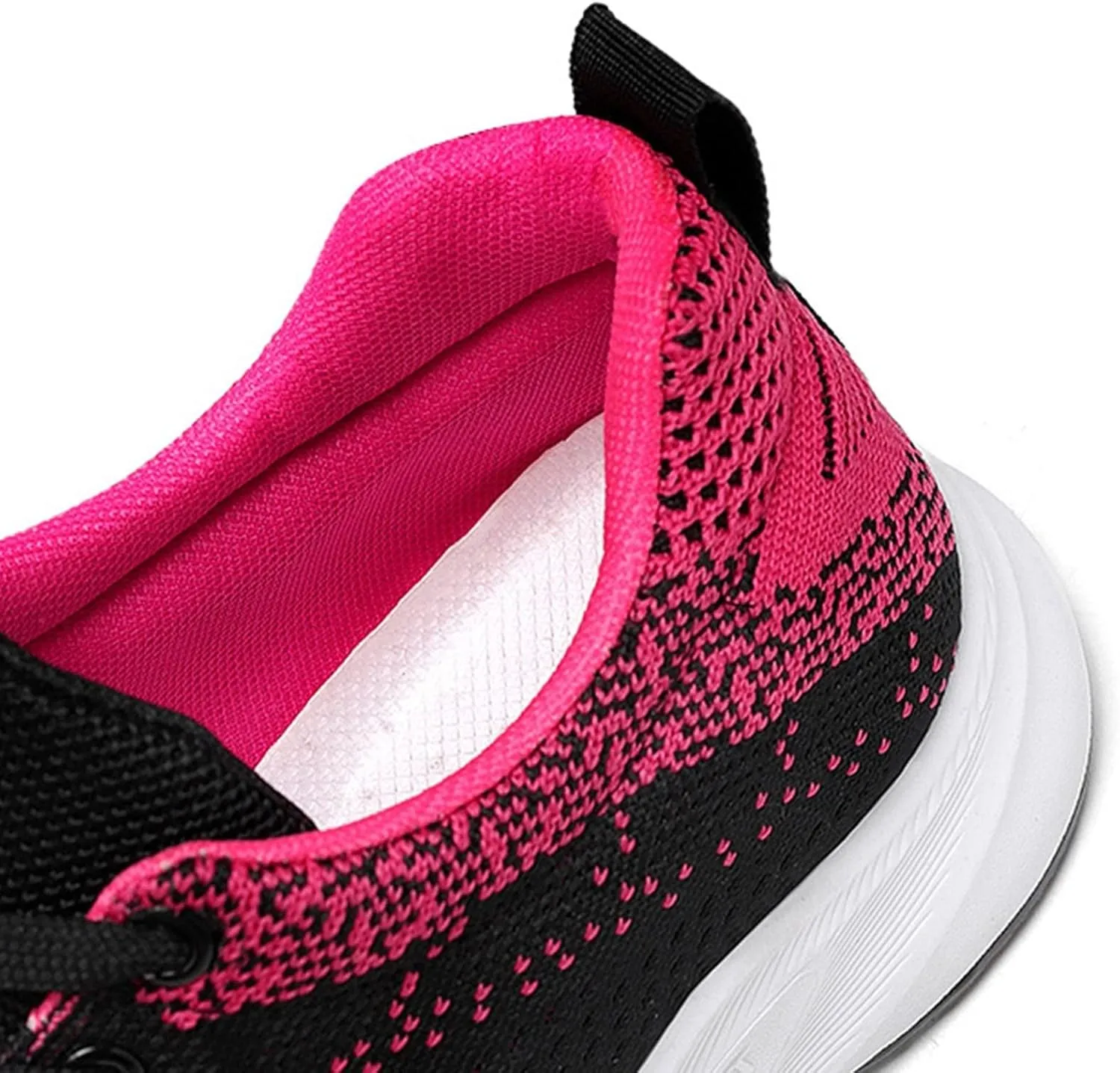 Women's Mesh Sneakers Lace Up Lightweight Casual Sneakers Comfortable Non-Slip Breathable Walking Shoes Orthopedic Shoes with Arch Support