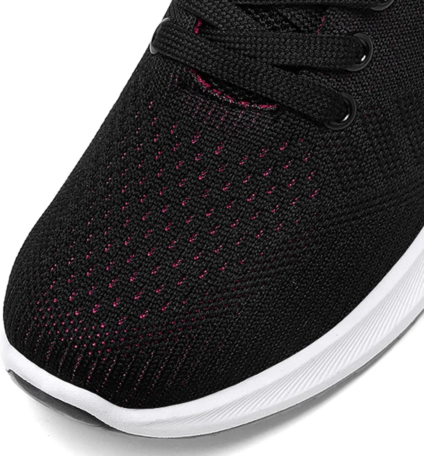 Women's Mesh Sneakers Lace Up Lightweight Casual Sneakers Comfortable Non-Slip Breathable Walking Shoes Orthopedic Shoes with Arch Support